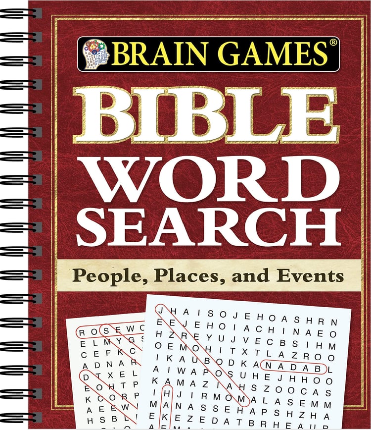 Brain Games - Bible Word Search People, Places, and Events