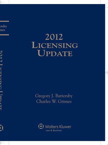 Licensing Update 2012