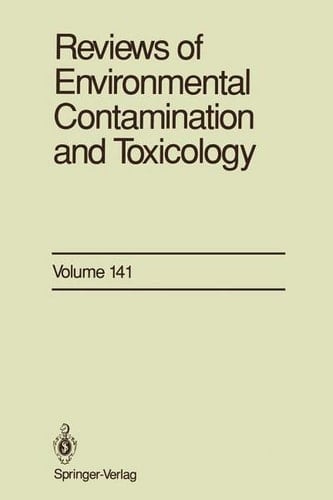 Reviews of Environmental Contamination and Toxicology Continuation of Residue Reviews