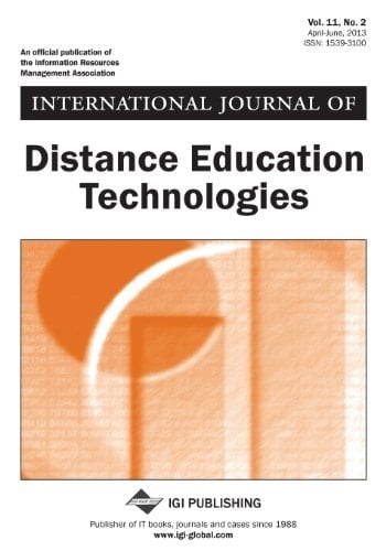 International Journal of Distance Education Technologies, Vol 11 Iss 2