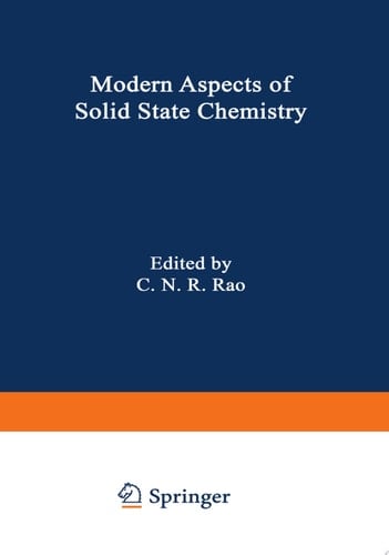 Modern Aspects of Solid State Chemistry