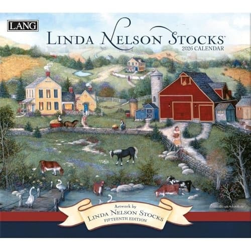 Linda Nelson Stocks 2026 Wall Calendar (calendar)