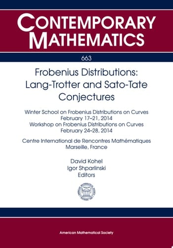 Frobenius Distributions: Lang-Trotter and Sato-Tate Conjectures