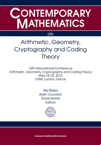 Arithmetic, Geometry, Cryptography and Coding Theory