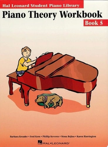 Piano Theory Workbook - Book 5 Hal Leonard Student Piano Library
