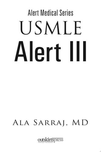 Alert Medical Series: USMLE Alert III