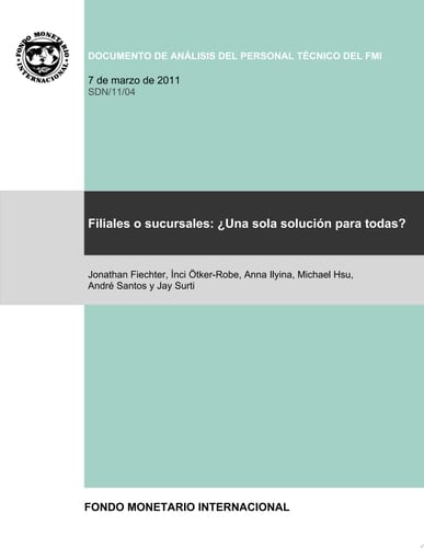 Filiales o sucursales ¿un modelo de talla único?