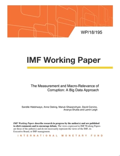 The Measurement and Macro-Relevance of Corruption: A Big Data Approach