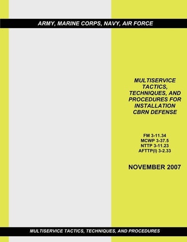 Multiservice Tactics, Techniques, and Procedures for Installation CBRN Defense