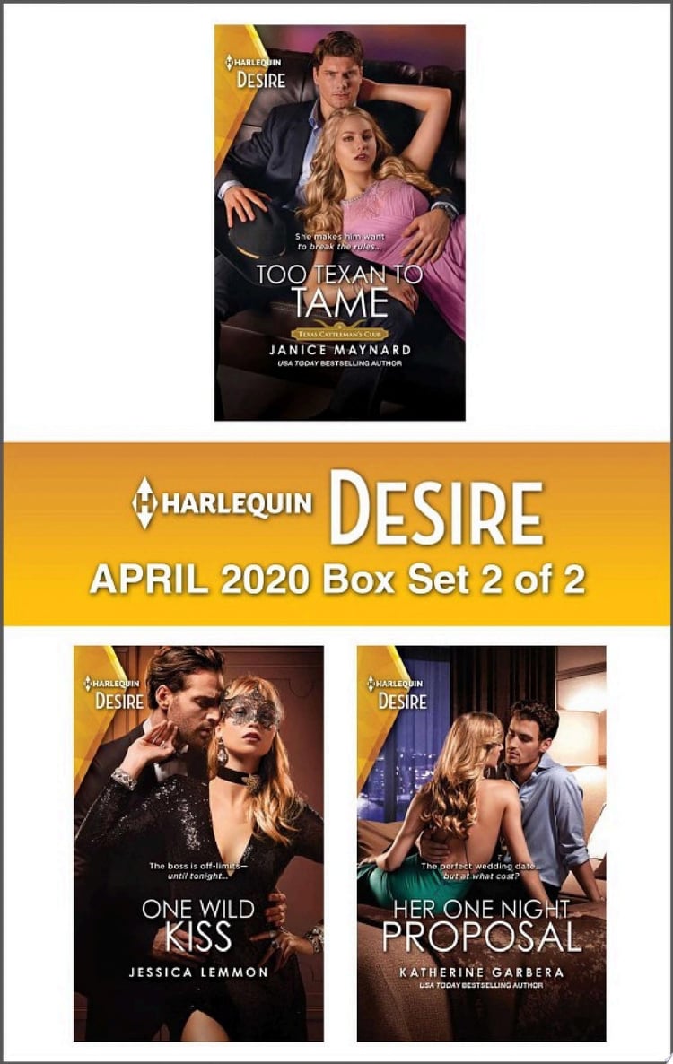 Harlequin Desire April 2020 - Box Set 2 of 2