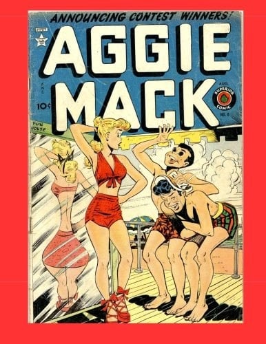 Aggie Mack #8 Golden Age Humor Comic