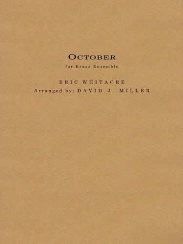 October For Brass Ensemble Score Only