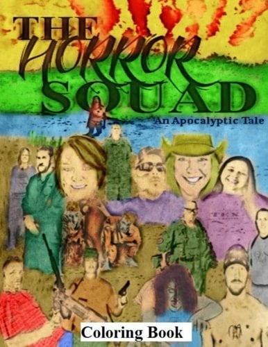 The Horror Squad Coloring Book
