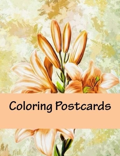 Coloring Postcards Tear-Out Coloring Pages and Patterns Coloring Books for Grown-Ups