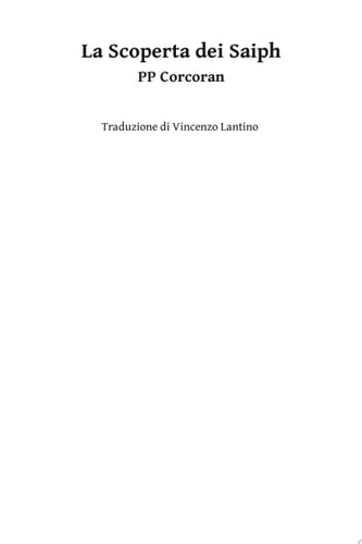 La Scoperta dei Saiph