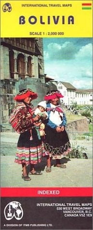 Bolivia Travel Map