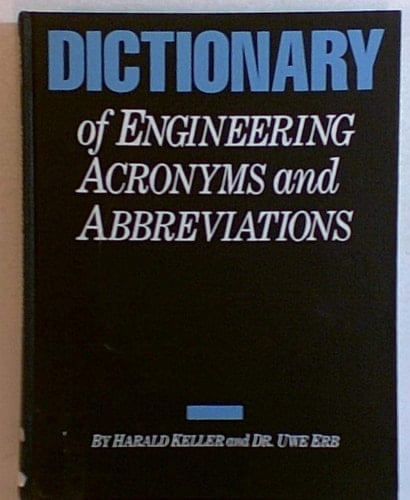 Dictionary of Engineering Acronyms and Abbreviations