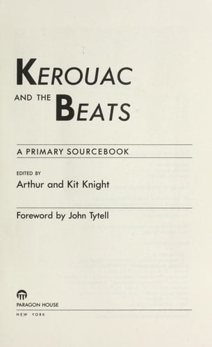 Kerouac and the Beats: A Primary Sourcebook