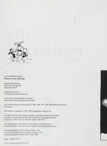 Love & Rockets Vol. 9: Flies on the Ceiling