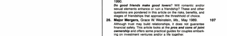 AE - Human Sexuality 92/93
