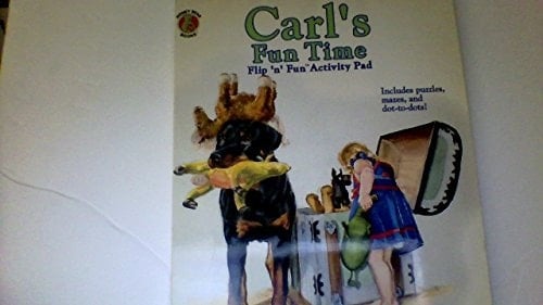 Carl's Fun Time Flip 'n' Fun Activity Pad