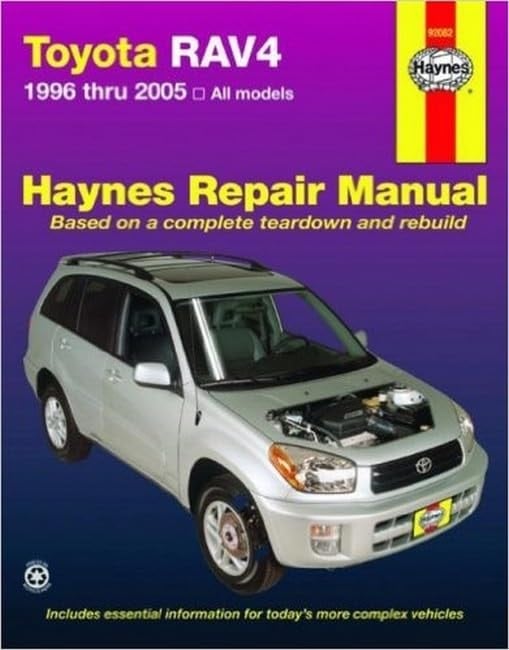 Toyota RAV4 1996 Thru 2005 All Models