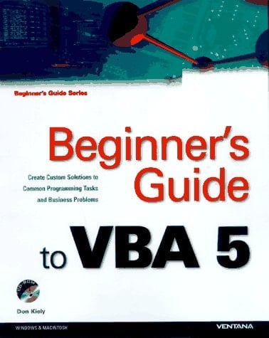 Beginner's Guide to VBA 5