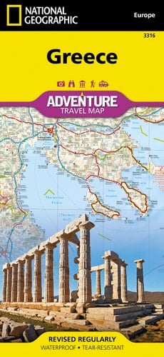 Greece Adventure Travel Map