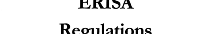ERISA Regulations 2003
