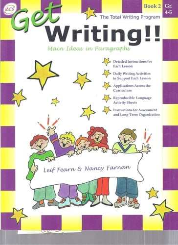 Get Writing!!: Main ideas in paragraphs