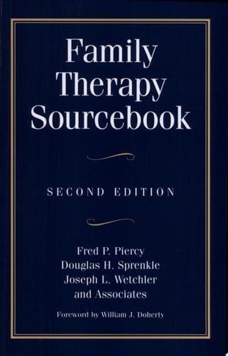 Family Therapy Sourcebook, Second Edition