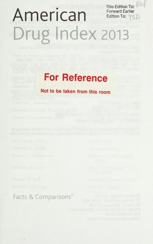 American drug index 2013