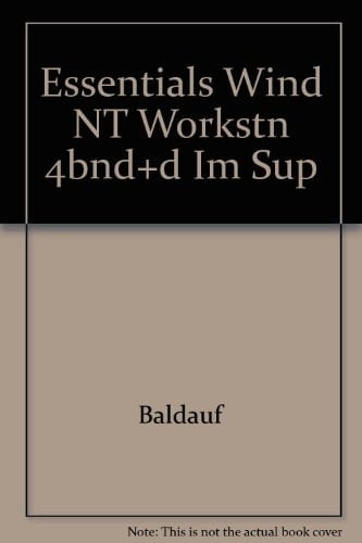 Windows NT 4.0 Workstation Essentials