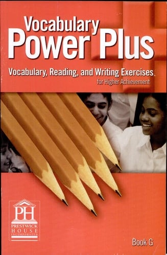 Vocabulary Power Plus - Book G