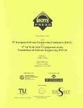 Proceedings of the Joint 8th European Software Engineering Conference (ESEC) and 9th ACM SIGSOFT Symposium on the Foundations of Software Engineering (FSE-9) ESEC/FSE 2001, Vienna, Austria, September 10-14, 2001