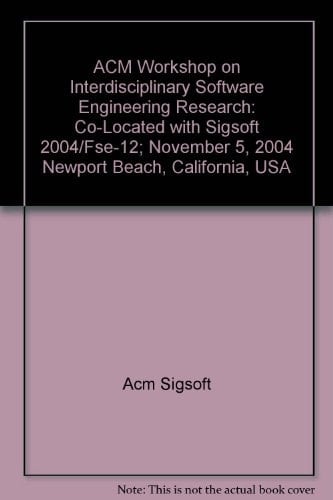 WISER ACM Workshop on Interdisciplinary Software Engineering Research