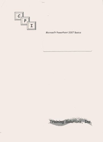 PowerPoint 2007 Basics