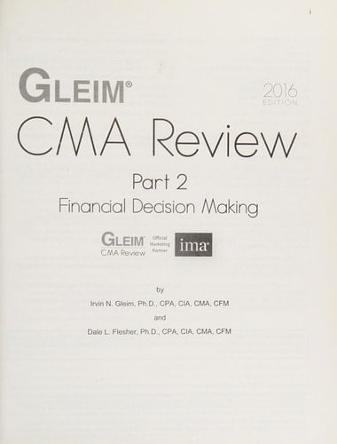 Cma 1 Acad-2016