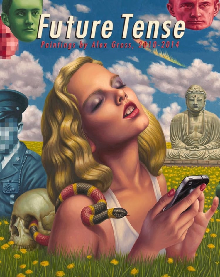Future Tense Paintings by Alex Gross, 2010-2014