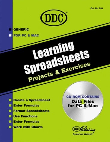 Learning Spreadsheets Projects and Exercises (Generic)