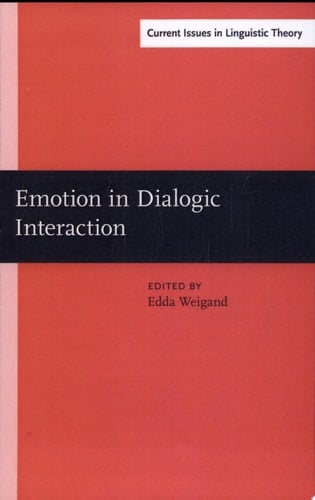 Emotion in Dialogic Interaction Advances in the Complex