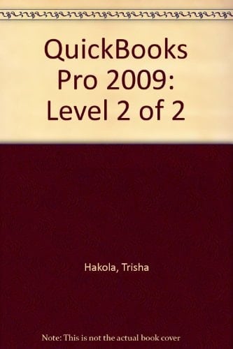 QuickBooks Pro 2009: Level 2 of 2