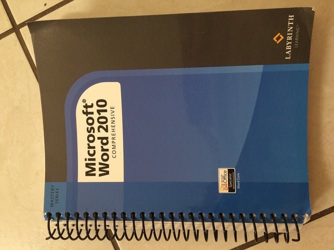 Microsoft Word 2010: Comprehensive
