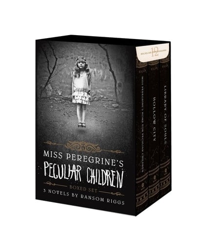 Miss Peregrine's Peculiar Children Boxed Set 3 Novels by Ransom Riggs