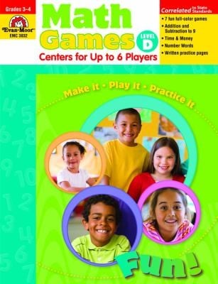 Math Games Level D Grades 34