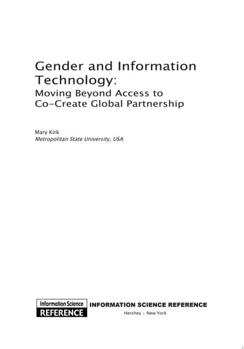 Gender and Information Technology