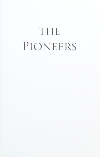 The pioneers: a course in miracles