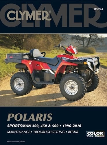 Clymer Polaris Sportsman 400, 450 & 500, 1996-2010
