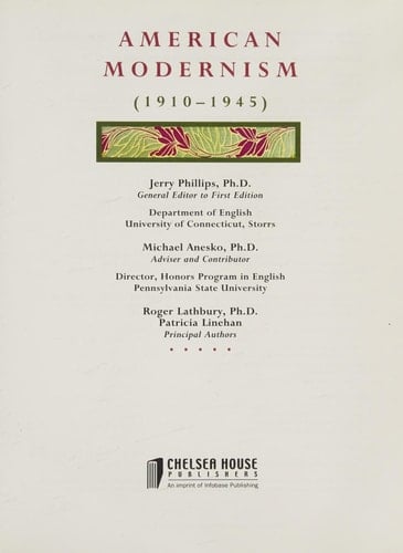American Modernism (1910-1945)