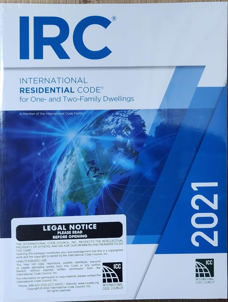 IRC International Residential Code for One- and Two-family Dwellings, 2021